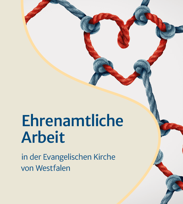 Titelblatt Broschüre Ehrenamtliche Arbeit in der EKvW